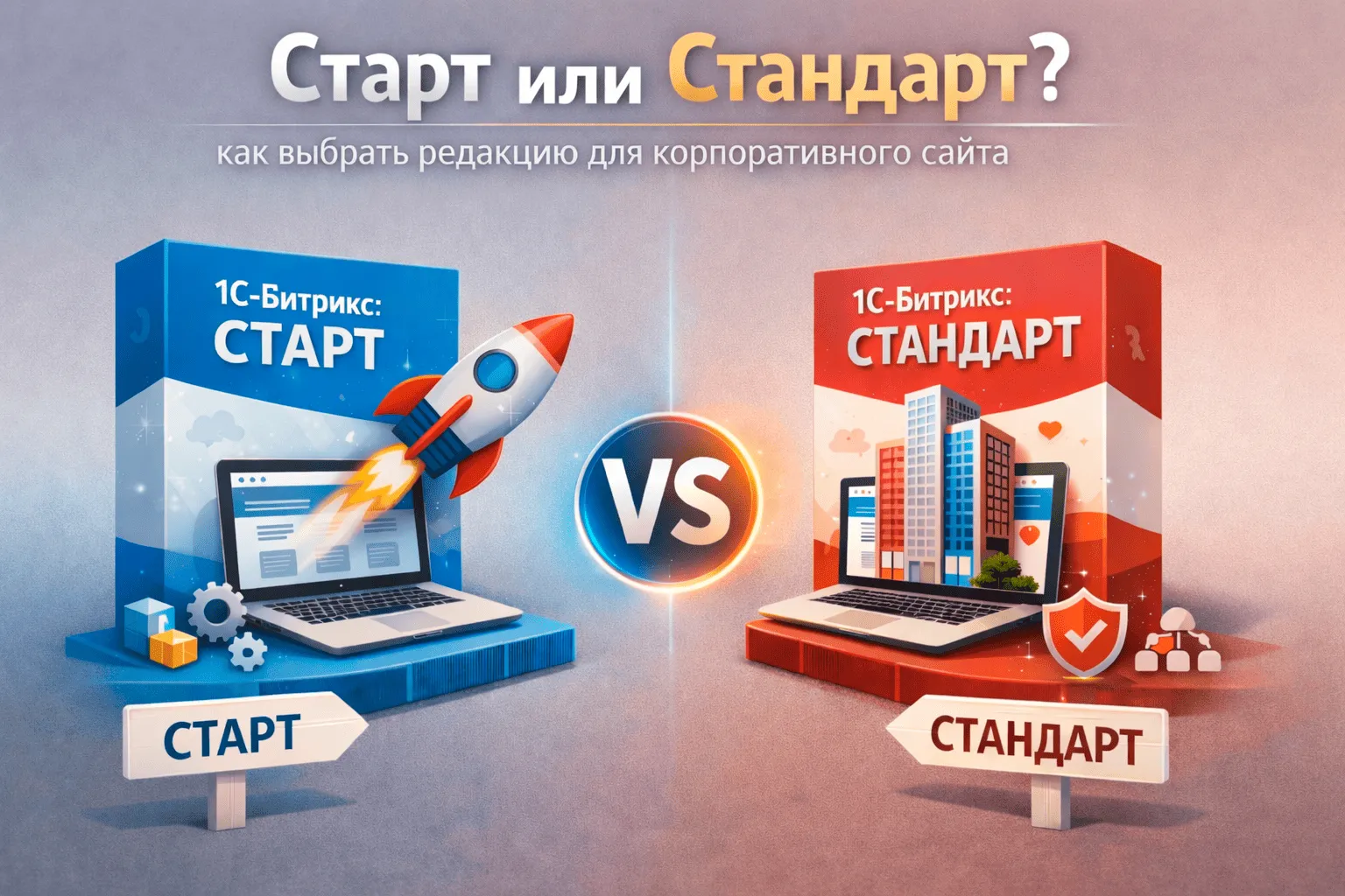 Старт или Стандарт: как выбрать редакцию для корпоративного сайта в Магадане
